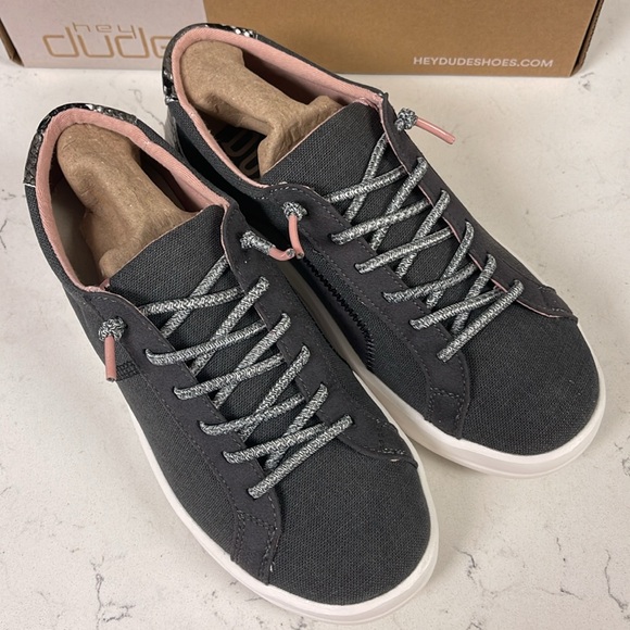 Hey Dude Karina - Jet Black Size 6 Style Number: 49154-0XD - Picture 10 of 15